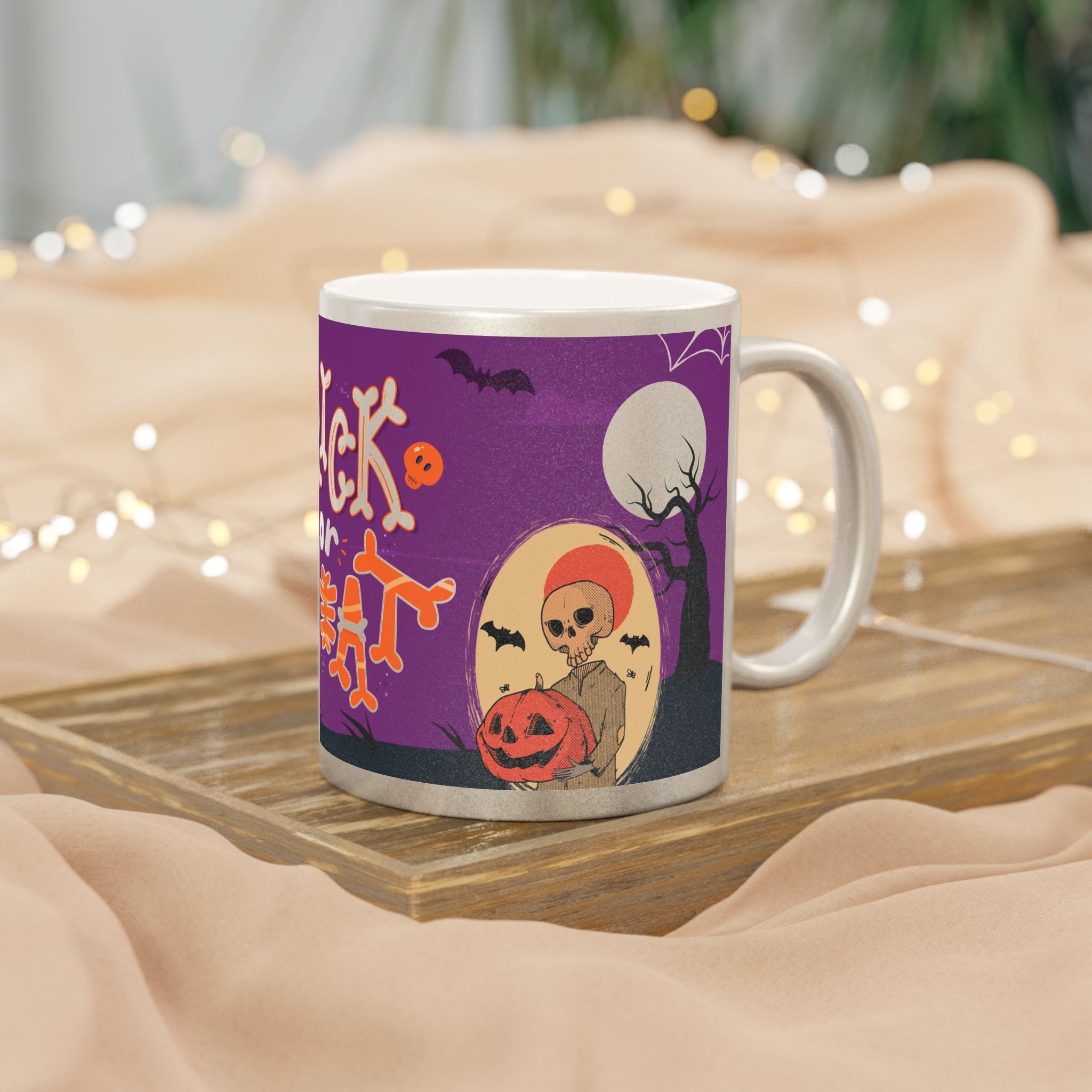 Trick or Treat | Metallic Mug